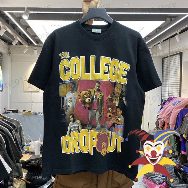 men's t-shirts t shirt college dropout music album tee men women pattern print washed hip hop short sleeve t230419, White;black
men's t-shirts t shirt college dropout music album tee men women pattern print washed hip hop short sleeve t230419, White;black