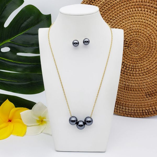 modern 14mm hawaiian jewelry sets natural triple shell pearl floater pendant necklace island floating jewelry, Silver
modern 14mm hawaiian jewelry sets natural triple shell pearl floater pendant necklace island floating jewelry, Silver