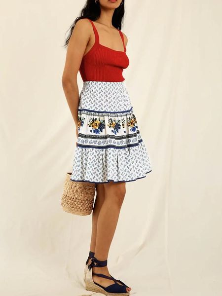 dresses 2022 summer new women high waist midi skirt ladies ethnic style print ruffles trim aline jupe, Black;gray
dresses 2022 summer new women high waist midi skirt ladies ethnic style print ruffles trim aline jupe, Black;gray