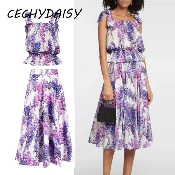 dress two pieces skirt crop and midi sets women 2022 summer clothes purple wisteria flower outfits for woman ladies suits y2k, White
dress two pieces skirt crop and midi sets women 2022 summer clothes purple wisteria flower outfits for woman ladies suits y2k, White