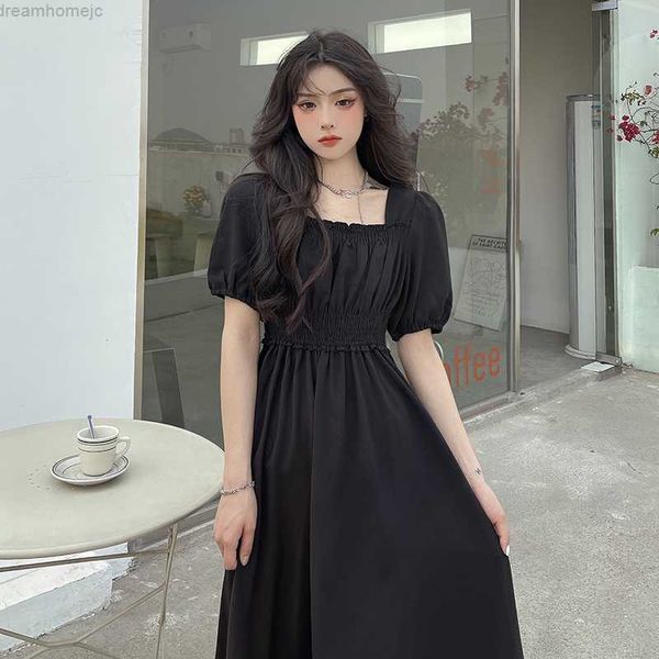 y2k dress women elegant gothic vintage black casual princess party midi dress office lady korean fashion short sleeve summer new 0419, Black;gray
y2k dress women elegant gothic vintage black casual princess party midi dress office lady korean fashion short sleeve summer new 0419, Black;gray