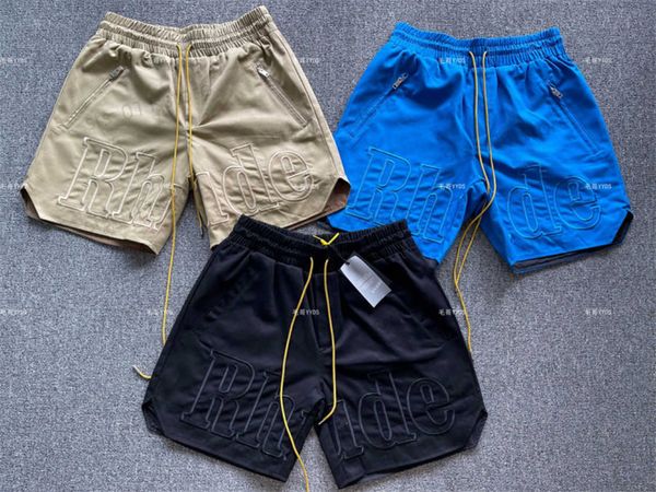 men's shorts multiple pockets cargo shorts men women embroidered drawstring breeches inside tag t230419, White;black
men's shorts multiple pockets cargo shorts men women embroidered drawstring breeches inside tag t230419, White;black