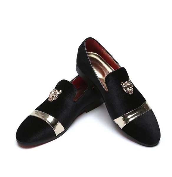 comfortable party men leather shoes personality metal pendant slip on fashion loafers big size 38483989852, Black
comfortable party men leather shoes personality metal pendant slip on fashion loafers big size 38483989852, Black