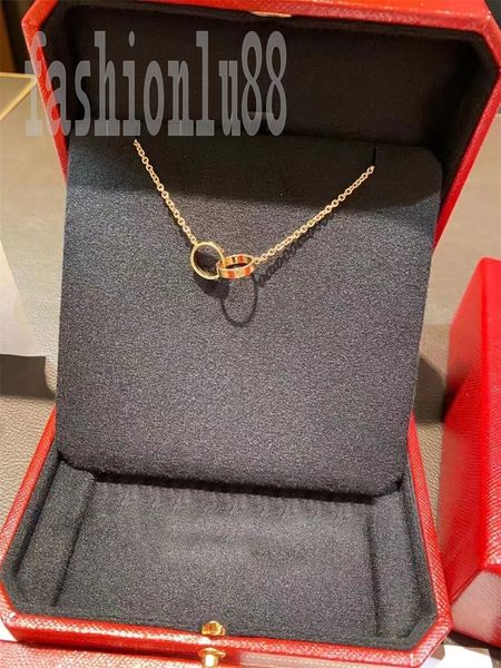 designer love necklace diamond screw luxury necklace jewelry for woman plated gold silver double ring connect hoop pendant necklace valentin
designer love necklace diamond screw luxury necklace jewelry for woman plated gold silver double ring connect hoop pendant necklace valentin