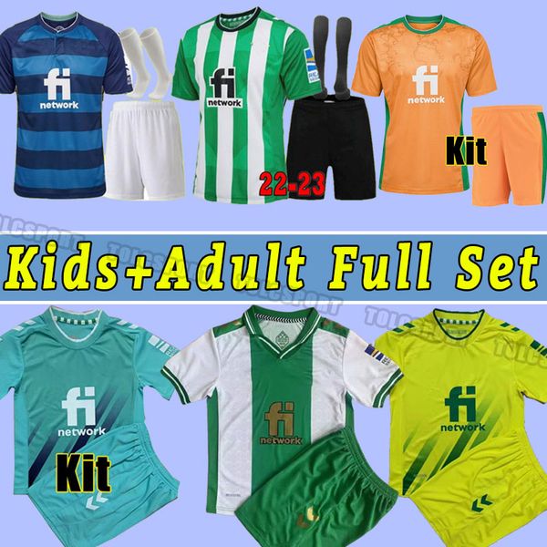 men kids 22 23 real betis soccer jerseys joaquin b.iglesias juanmi bartra a.guardado canales fekir menendez 2022 2023 football shirts men go, Black;yellow
men kids 22 23 real betis soccer jerseys joaquin b.iglesias juanmi bartra a.guardado canales fekir menendez 2022 2023 football shirts men go, Black;yellow