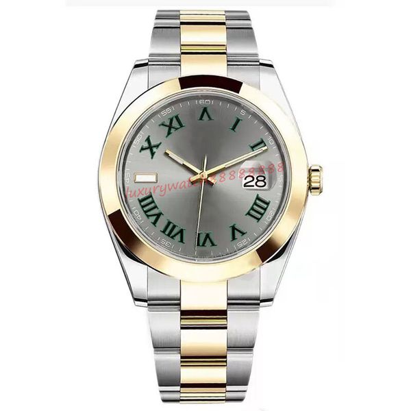 men's automatic mechanical watch 36/41mm 904l oyster stainless steel watches women's battery super luminous sapphire waterproof wr, Slivery;brown
men's automatic mechanical watch 36/41mm 904l oyster stainless steel watches women's battery super luminous sapphire waterproof wr, Slivery;brown