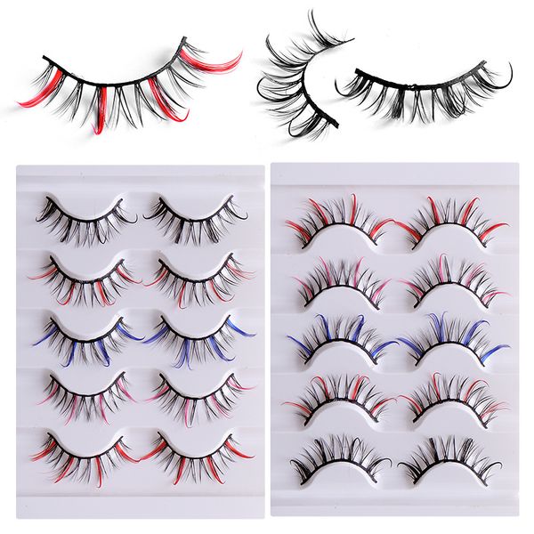 mix colors eyelashes set long faux mink colored lashes extension cruelty cosplay halloween eyes beauty makeup tool 446
mix colors eyelashes set long faux mink colored lashes extension cruelty cosplay halloween eyes beauty makeup tool 446