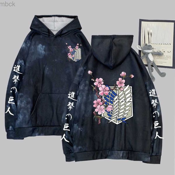men's hoodies sweatshirts anime tie-dye hoodie attack on titan pullovers long sleeves hoodie male clothes, Black
men's hoodies sweatshirts anime tie-dye hoodie attack on titan pullovers long sleeves hoodie male clothes, Black