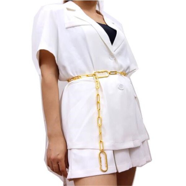 classics women chain belt waist chains gold metal dress accessories for woman waistband designer letter links belts bags shoulder straps, Black;brown
classics women chain belt waist chains gold metal dress accessories for woman waistband designer letter links belts bags shoulder straps, Black;brown
