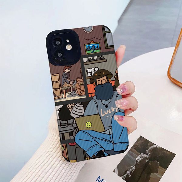 luxury cute painting phone case for iphone 14 13 pro max 11 12 pro 7 8 plus x xs max xr shockproof stripe style soft case back cover
luxury cute painting phone case for iphone 14 13 pro max 11 12 pro 7 8 plus x xs max xr shockproof stripe style soft case back cover