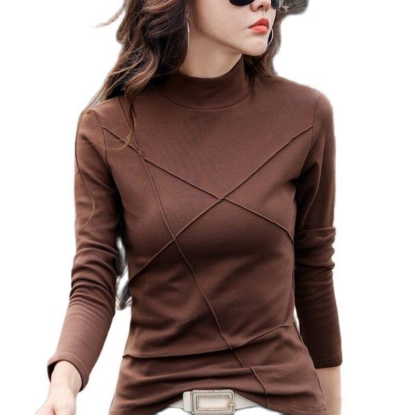 t-shirt tuangbiang 2022 women thick wool cotton tshirts slim fashion 3d ribbed tshirts keep warm autumn winter coffee, White
t-shirt tuangbiang 2022 women thick wool cotton tshirts slim fashion 3d ribbed tshirts keep warm autumn winter coffee, White