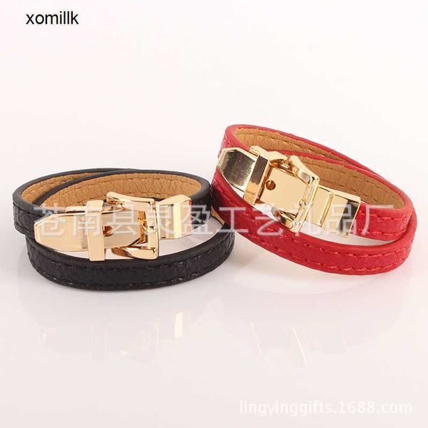 hermm elegant jade bangle bracelet star style zinc alloy lock buckle leather metal couple 949j, Black
hermm elegant jade bangle bracelet star style zinc alloy lock buckle leather metal couple 949j, Black