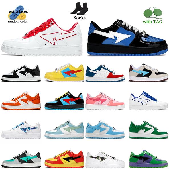 casual shoes bapestas designer platform sneakers bapestask8 sta patent leather green black white red blue abc camo pink plate-forme for men
casual shoes bapestas designer platform sneakers bapestask8 sta patent leather green black white red blue abc camo pink plate-forme for men