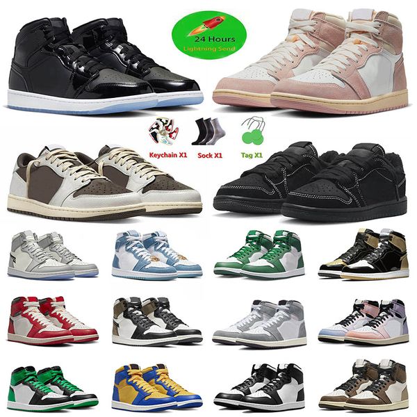 wiht box big size 13 men basketball shoes 1 jumpman washed pink mid space jam 1s for mens women 1s reverse mocha low ts x trainers sneakers
wiht box big size 13 men basketball shoes 1 jumpman washed pink mid space jam 1s for mens women 1s reverse mocha low ts x trainers sneakers