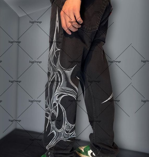mens jeans personalized street punk retro trend oversized printed overalls loose wideleg pants y2k harajuku casual straight 230419, Blue
mens jeans personalized street punk retro trend oversized printed overalls loose wideleg pants y2k harajuku casual straight 230419, Blue