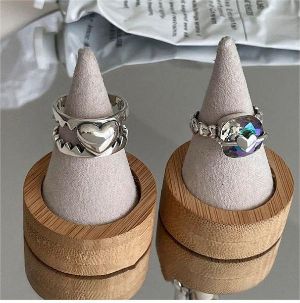 jewelry for lovers gift luxurys desingers rings for women promise rings finger ring wholesale friendly rings matching rings unique engagemen, Silver
jewelry for lovers gift luxurys desingers rings for women promise rings finger ring wholesale friendly rings matching rings unique engagemen, Silver