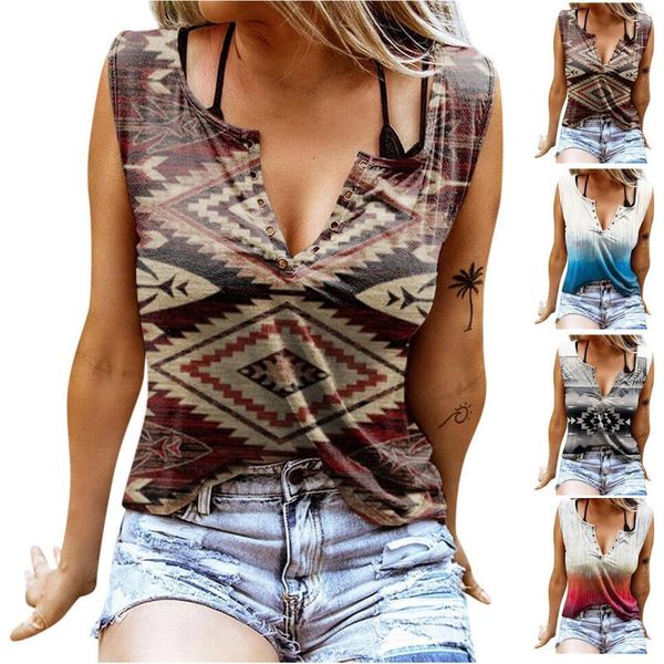 women's tanks sleeveless women summer beach casual floral print loose tank v neck 2023 vest, White
women's tanks sleeveless women summer beach casual floral print loose tank v neck 2023 vest, White