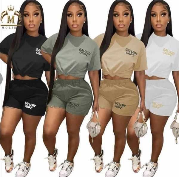 women's suit summer models letter embroidery printed t-shirt and shorts fashion casual street sexy, White;black
women's suit summer models letter embroidery printed t-shirt and shorts fashion casual street sexy, White;black