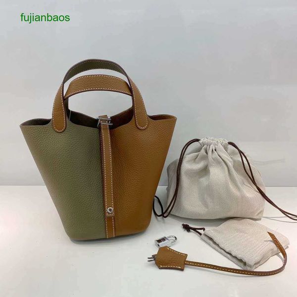 hemres picotn handbags fengtou layer cowhide color matching vegetable basket bag lychee grain genuine leather women's new minimalist, Black
hemres picotn handbags fengtou layer cowhide color matching vegetable basket bag lychee grain genuine leather women's new minimalist, Black