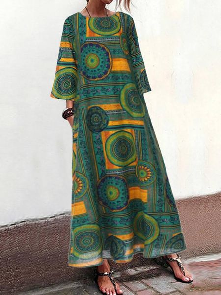 dress women maxi dress celmia casual loose 3/4 sleeve flare sleeve oneck long robe 2022 summer bohemian printed kaftan party vestidos, White
dress women maxi dress celmia casual loose 3/4 sleeve flare sleeve oneck long robe 2022 summer bohemian printed kaftan party vestidos, White