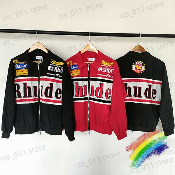 men's jackets black red jacket men women 1 1 hip-hop outerwear badge embroidered lapel windbreaker coats t230419, Black;brown
men's jackets black red jacket men women 1 1 hip-hop outerwear badge embroidered lapel windbreaker coats t230419, Black;brown
