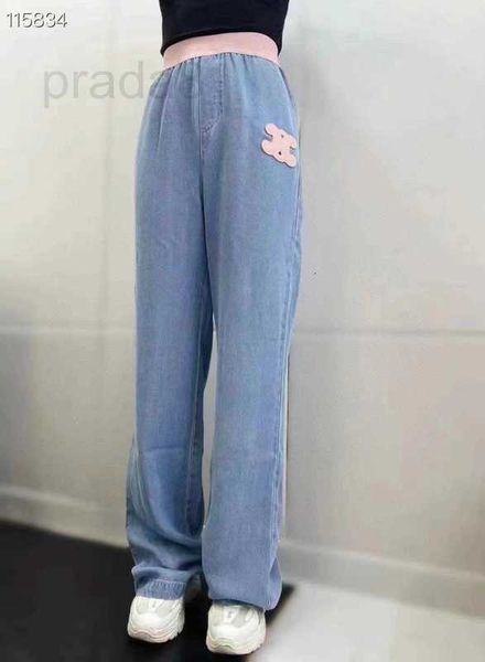women's jeans designer summer new fashionable leather label triumphal decoration casual simple versatile straight tencel 1otn, Blue
women's jeans designer summer new fashionable leather label triumphal decoration casual simple versatile straight tencel 1otn, Blue