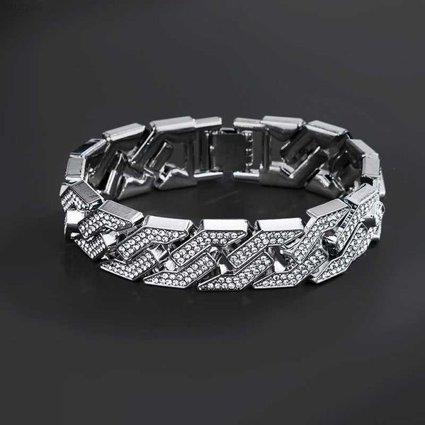 selling multi-functional cuban chain double row moissanite diamond set men's and women's bracelet, Silver
selling multi-functional cuban chain double row moissanite diamond set men's and women's bracelet, Silver
