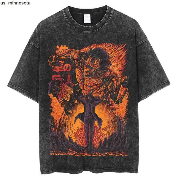 men's t-shirts anime attack on titan tshirts harajuku vintage 100 cotton 2023 new washed t shirt for men hip hop streetwear oversize ts, White;black
men's t-shirts anime attack on titan tshirts harajuku vintage 100 cotton 2023 new washed t shirt for men hip hop streetwear oversize ts, White;black