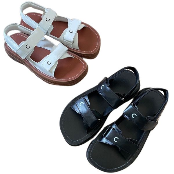 sandals leather designer shoes brand letter beach shoes summer luxury slippers flat heel slides solid colour platform shoes hoop&loop open t, Black
sandals leather designer shoes brand letter beach shoes summer luxury slippers flat heel slides solid colour platform shoes hoop&loop open t, Black