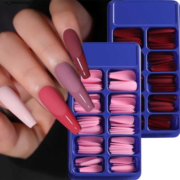 false nails 100pcs matte long coffin false nail artificial fingernails french acrylic nail tips full cover press on nail extension sams0110, Red;gold
false nails 100pcs matte long coffin false nail artificial fingernails french acrylic nail tips full cover press on nail extension sams0110, Red;gold