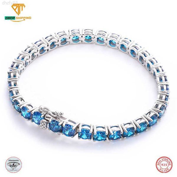 dropshipping fine jewelry new item women 925 sterling silver blue vvs moissanite diamond tennis chain bracelet
dropshipping fine jewelry new item women 925 sterling silver blue vvs moissanite diamond tennis chain bracelet
