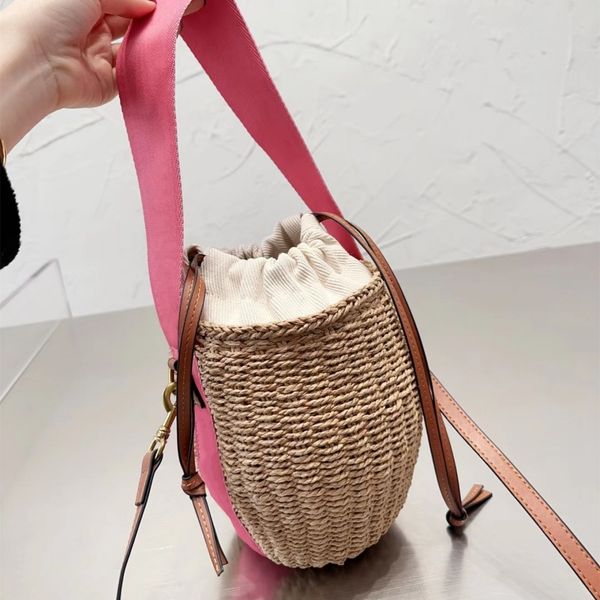 2023 Mini Bucket Beach Bags desgner bag handbag crossbody shoulder tote bag Woman Crochet Buckets Totes luxurys handbags 5A, 1-blue(cl l0g0)
2023 Mini Bucket Beach Bags desgner bag handbag crossbody shoulder tote bag Woman Crochet Buckets Totes luxurys handbags 5A, 1-blue(cl l0g0)