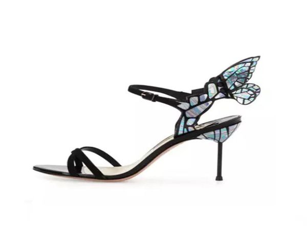angel wing gladiator sandals women butterfly high heels summer pumps ankle strap wedding shoes pumps stilettos celebrity part3259474, Black
angel wing gladiator sandals women butterfly high heels summer pumps ankle strap wedding shoes pumps stilettos celebrity part3259474, Black