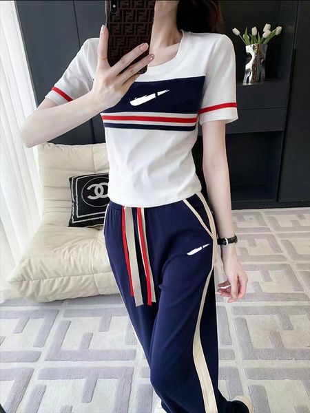summer women's tracksuits short sleeve t-shirt fashion slim temperament wide leg pants sports casual set two piece set, Gray
summer women's tracksuits short sleeve t-shirt fashion slim temperament wide leg pants sports casual set two piece set, Gray