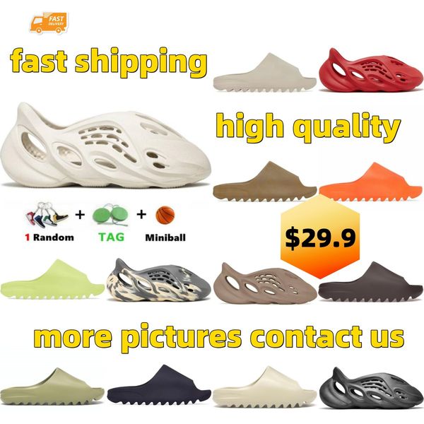 2023 slippers for men women designer foams runners sandals mxt moon grey cream clay onyx desert sand vermilion eva clog slides beach shoes i, Black
2023 slippers for men women designer foams runners sandals mxt moon grey cream clay onyx desert sand vermilion eva clog slides beach shoes i, Black