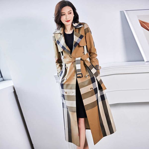 spring womens long windbreaker fashion khaki plaid striped cardigan coat designer coats slim women windbreakers, Tan;black
spring womens long windbreaker fashion khaki plaid striped cardigan coat designer coats slim women windbreakers, Tan;black