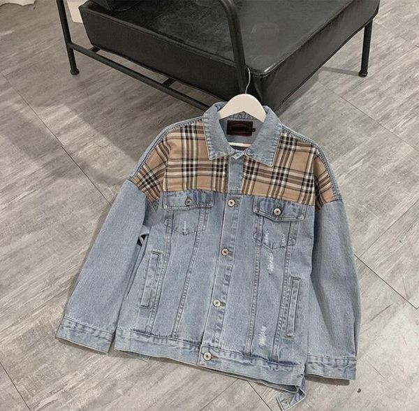 plaid jeans jackets men designer jacket denim coats long sleeve oversized, Black;brown
plaid jeans jackets men designer jacket denim coats long sleeve oversized, Black;brown