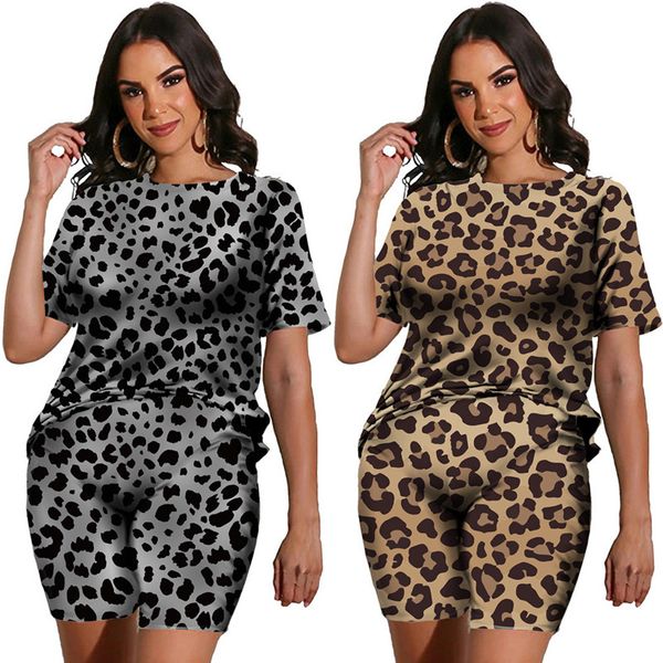 women's two piece pants trend 3d leopard print two piece set summer women outfits vintage short sleeve t-shirts and shorts casual ladie, White
women's two piece pants trend 3d leopard print two piece set summer women outfits vintage short sleeve t-shirts and shorts casual ladie, White