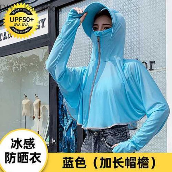 womens new sunscreen clothing for in spring and summer sun shading breathability uv protection thin original gauze ice silk with hooded face, White
womens new sunscreen clothing for in spring and summer sun shading breathability uv protection thin original gauze ice silk with hooded face, White