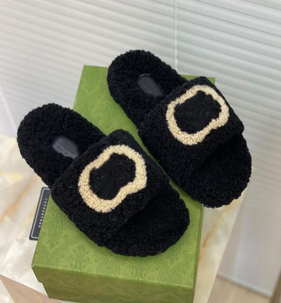 fur slippers slide sandal wool designer thick bottom fashion apartment flat slipper winter mullers size 3539 s24186795585, Black
fur slippers slide sandal wool designer thick bottom fashion apartment flat slipper winter mullers size 3539 s24186795585, Black