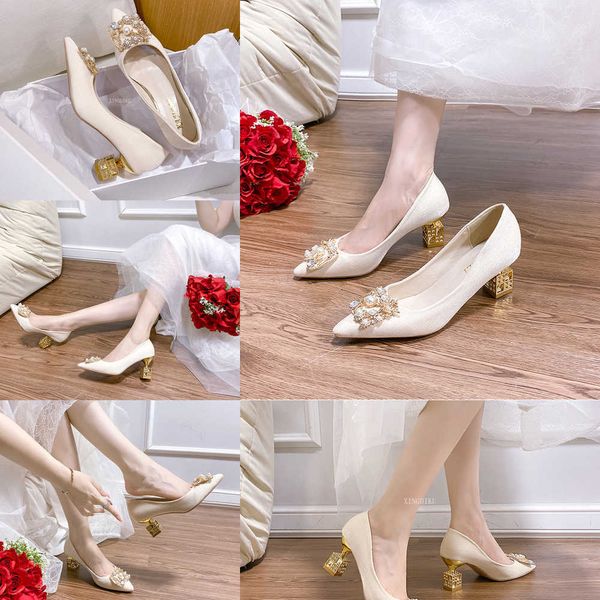 nxy sandals autumn new ladies high heels pointed toe shaped heel high 5cm and 7cm wedding shoes square buckle travel banquet shoe high heels, Black
nxy sandals autumn new ladies high heels pointed toe shaped heel high 5cm and 7cm wedding shoes square buckle travel banquet shoe high heels, Black