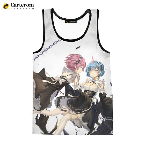 men' tank fashion anime re zero 3d tank men women cartoon harajuku streetwear oversized sleeveless shirts men' clothing 230419, White;black
men' tank fashion anime re zero 3d tank men women cartoon harajuku streetwear oversized sleeveless shirts men' clothing 230419, White;black