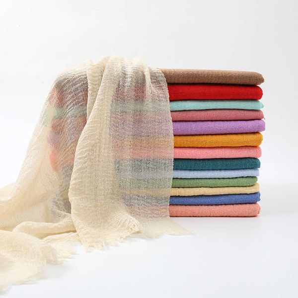 scarves summer cotton linen scarf for women solid color sunscreen thin scarves soft shawl foulard viscose spring female wrap shawls new aa23, Blue;gray
scarves summer cotton linen scarf for women solid color sunscreen thin scarves soft shawl foulard viscose spring female wrap shawls new aa23, Blue;gray