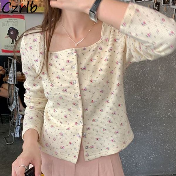 womens tshirt long sleeve floral tshirts women slim fit crop fashion allmatch spring young girls korean style casual 230419, White
womens tshirt long sleeve floral tshirts women slim fit crop fashion allmatch spring young girls korean style casual 230419, White