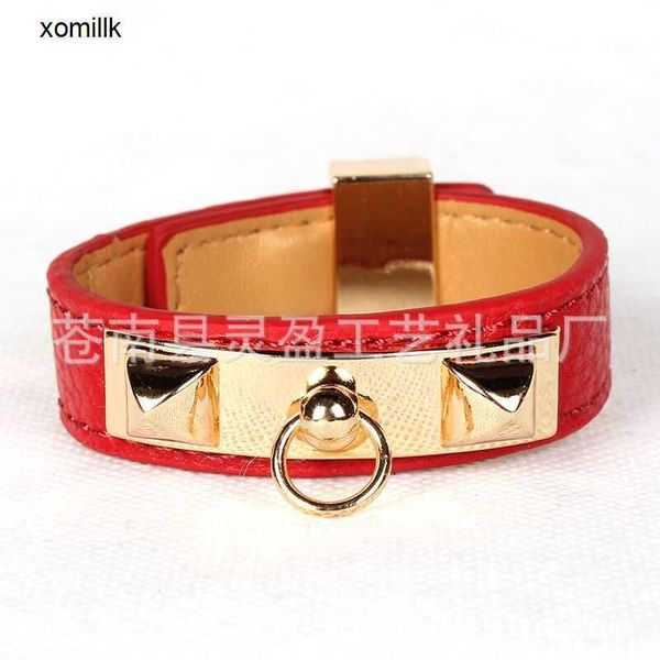 hermm elegant jade bangle bracelet creative metal willow ding litchi pattern genuine leather couple bracelet narrow version punk buckle, Black
hermm elegant jade bangle bracelet creative metal willow ding litchi pattern genuine leather couple bracelet narrow version punk buckle, Black