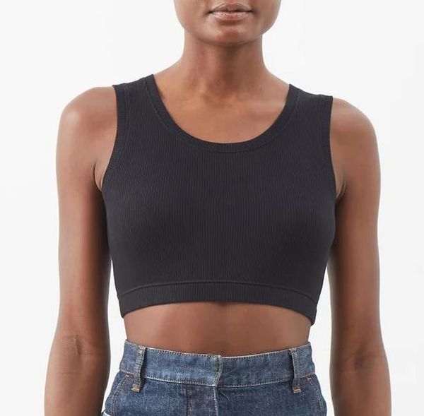women's tanks & camis women anagram-embroidered cotton-blend tank shorts designer t shirts yoga suit knitted fitness sports bra mini fe, White
women's tanks & camis women anagram-embroidered cotton-blend tank shorts designer t shirts yoga suit knitted fitness sports bra mini fe, White