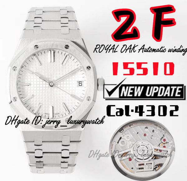 zf luxury men's watch 15510 full series 50th anniversary 41mm all-in-one cal.4302 mechanical movement. fine ground 316l steel case, str, Slivery;brown
zf luxury men's watch 15510 full series 50th anniversary 41mm all-in-one cal.4302 mechanical movement. fine ground 316l steel case, str, Slivery;brown