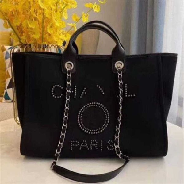 50% off luxury women's classic canvas beach bag large capacity small chain packs big shopping handbags dex3
50% off luxury women's classic canvas beach bag large capacity small chain packs big shopping handbags dex3