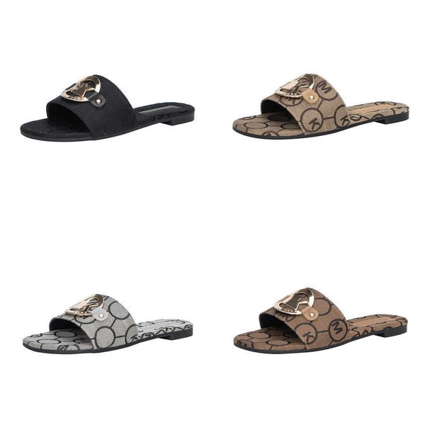 woman embroidered fabric slides slippers grey apricot designer flat mules m k metal buckle flip flops casual sandals jacquard canvas summer, Black
woman embroidered fabric slides slippers grey apricot designer flat mules m k metal buckle flip flops casual sandals jacquard canvas summer, Black