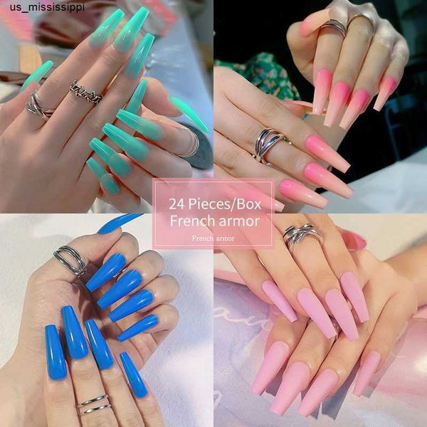 false nails 24pcs fake nail with design solid color long natural coffin false nails ballerina french nail art tips artificial nail extention, Red;gold
false nails 24pcs fake nail with design solid color long natural coffin false nails ballerina french nail art tips artificial nail extention, Red;gold